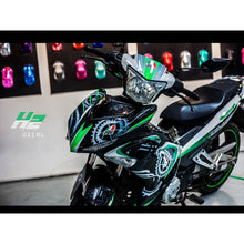 Load image into Gallery viewer, Yamaha Exciter 150 (Y15ZR) Stickers Kit - 065 - H2 Stickers - Worldwide