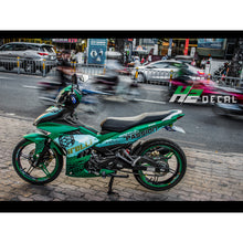 Load image into Gallery viewer, Yamaha Exciter 150 (Y15ZR) Stickers Kit - 072 - H2 Stickers - Worldwide