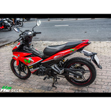 Load image into Gallery viewer, Yamaha Exciter 150 (Y15ZR) Stickers Kit - 074 - H2 Stickers - Worldwide