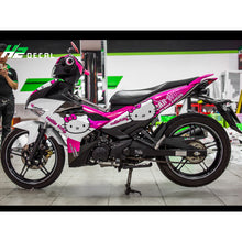 Load image into Gallery viewer, Yamaha Exciter 150 (Y15ZR) Stickers Kit - 079 - H2 Stickers - Worldwide