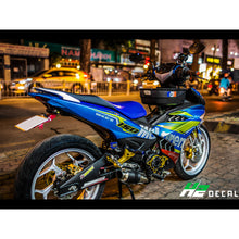 Load image into Gallery viewer, Yamaha Exciter 150 (Y15ZR) Stickers Kit - 084 - H2 Stickers - Worldwide