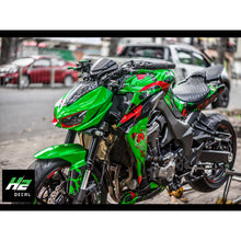 Load image into Gallery viewer, Kawasaki Z1000 Stickers Kit - 023 - H2 Stickers - Worldwide