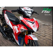 Load image into Gallery viewer, Yamaha Exciter 150 (Y15ZR) Stickers Kit - 046 - H2 Stickers - Worldwide