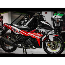 Load image into Gallery viewer, Yamaha Exciter 150 (Y15ZR) Stickers Kit - 058 - H2 Stickers - Worldwide
