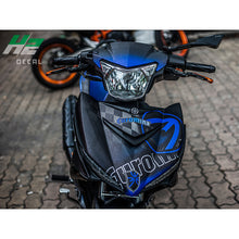 Load image into Gallery viewer, Yamaha Exciter 150 (Y15ZR) Stickers Kit - 064 - H2 Stickers - Worldwide