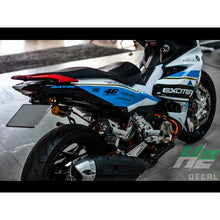 Load image into Gallery viewer, Yamaha Exciter 150 (Y15ZR) Stickers Kit - 066 - H2 Stickers - Worldwide