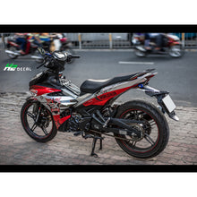 Load image into Gallery viewer, Yamaha Exciter 150 (Y15ZR) Stickers Kit - 078 - H2 Stickers - Worldwide