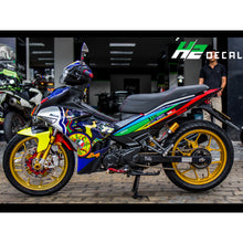 Load image into Gallery viewer, Yamaha Exciter 150 (Y15ZR) Stickers Kit - 083 - H2 Stickers - Worldwide