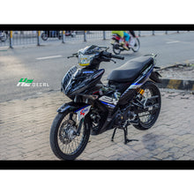 Load image into Gallery viewer, Yamaha Exciter 150 (Y15ZR) Stickers Kit - 090 - H2 Stickers - Worldwide