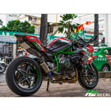 Load image into Gallery viewer, Kawasaki Ninja H2 Stickers Kit - 003 - H2 Stickers - Worldwide