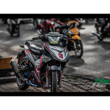 Load image into Gallery viewer, Yamaha Exciter 150 (Y15ZR) Stickers Kit - 042 - H2 Stickers - Worldwide