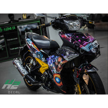 Load image into Gallery viewer, Yamaha Exciter 150 (Y15ZR) Stickers Kit - 053 - H2 Stickers - Worldwide