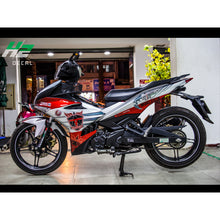 Load image into Gallery viewer, Yamaha Exciter 150 (Y15ZR) Stickers Kit - 070 - H2 Stickers - Worldwide
