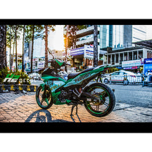 Load image into Gallery viewer, Yamaha Exciter 150 (Y15ZR) Stickers Kit - 072 - H2 Stickers - Worldwide