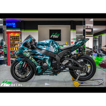 Load image into Gallery viewer, Kawasaki Ninja ZX10R Stickers Kit - 004 - H2 Stickers - Worldwide