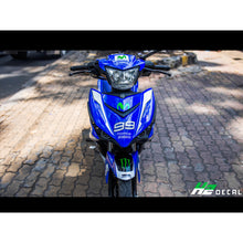 Load image into Gallery viewer, Yamaha Exciter 150 (Y15ZR) Stickers Kit - 075 - H2 Stickers - Worldwide