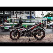 Load image into Gallery viewer, Yamaha Exciter 150 (Y15ZR) Stickers Kit - 076 - H2 Stickers - Worldwide
