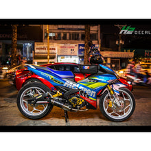 Load image into Gallery viewer, Yamaha Exciter 150 (Y15ZR) Stickers Kit - 084 - H2 Stickers - Worldwide