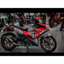 Load image into Gallery viewer, Yamaha Exciter 150 (Y15ZR) Stickers Kit - 038 - H2 Stickers - Worldwide