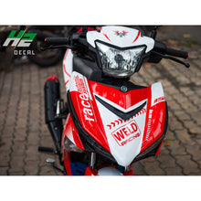 Load image into Gallery viewer, Yamaha Exciter 150 (Y15ZR) Stickers Kit - 046 - H2 Stickers - Worldwide