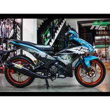 Load image into Gallery viewer, Yamaha Exciter 150 (Y15ZR) Stickers Kit - 047 - H2 Stickers - Worldwide