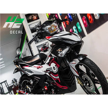 Load image into Gallery viewer, Yamaha Exciter 150 (Y15ZR) Stickers Kit - 020 - H2 Stickers - Worldwide