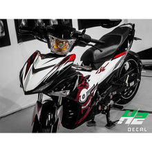 Load image into Gallery viewer, Yamaha Exciter 150 (Y15ZR) Stickers Kit - 020 - H2 Stickers - Worldwide