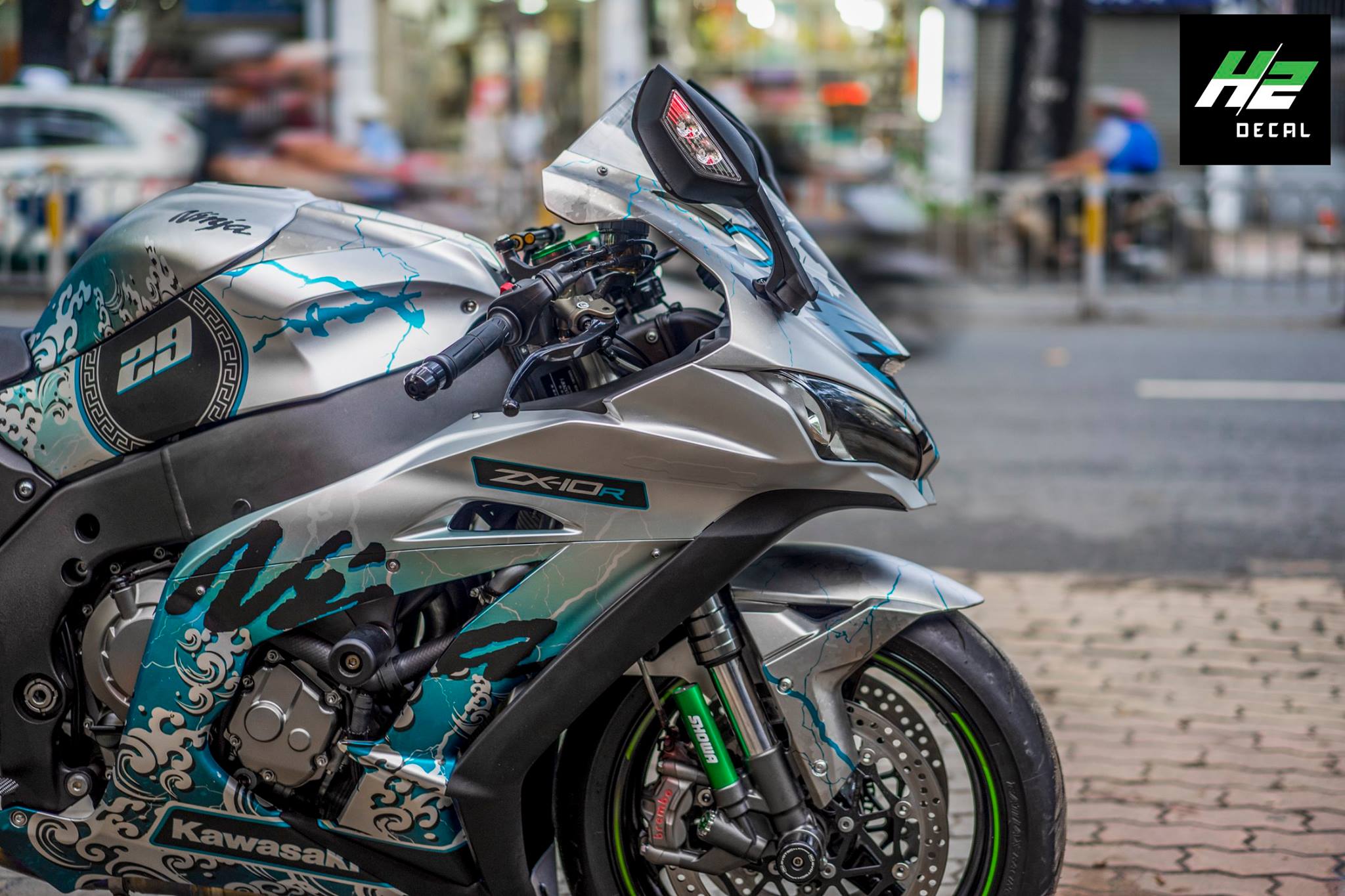 Kawasaki Ninja ZX-10R Stickers Kit - 019 – H2 Stickers