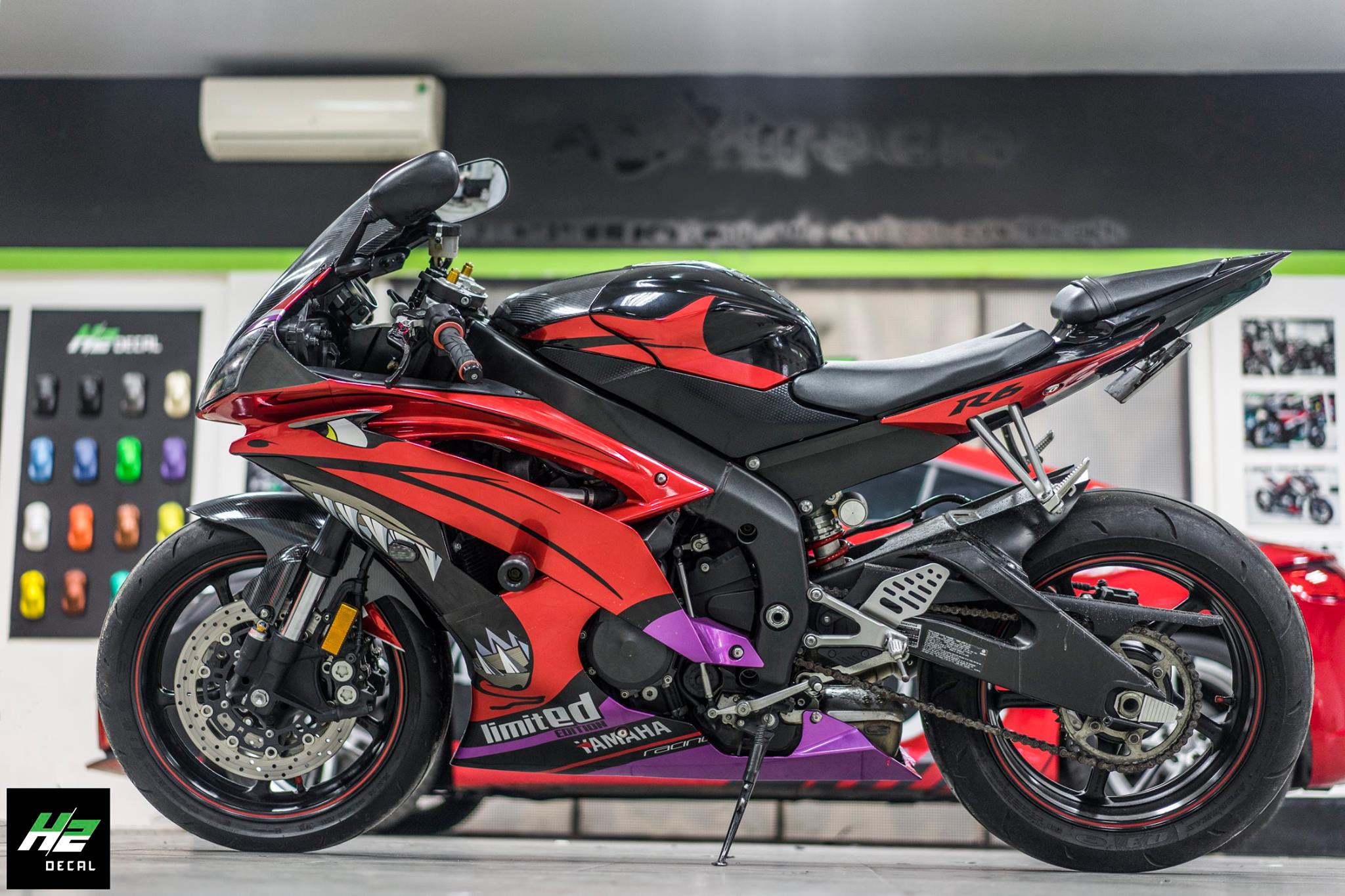 YAMAHA YZF-R6 Stickers Kit - 006 – H2 Stickers - Worldwide