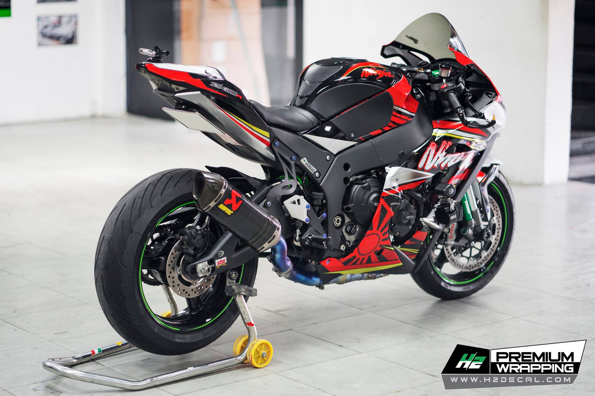 Kawasaki Ninja ZX-10R Stickers Kit - 022 – H2 Stickers - Worldwide