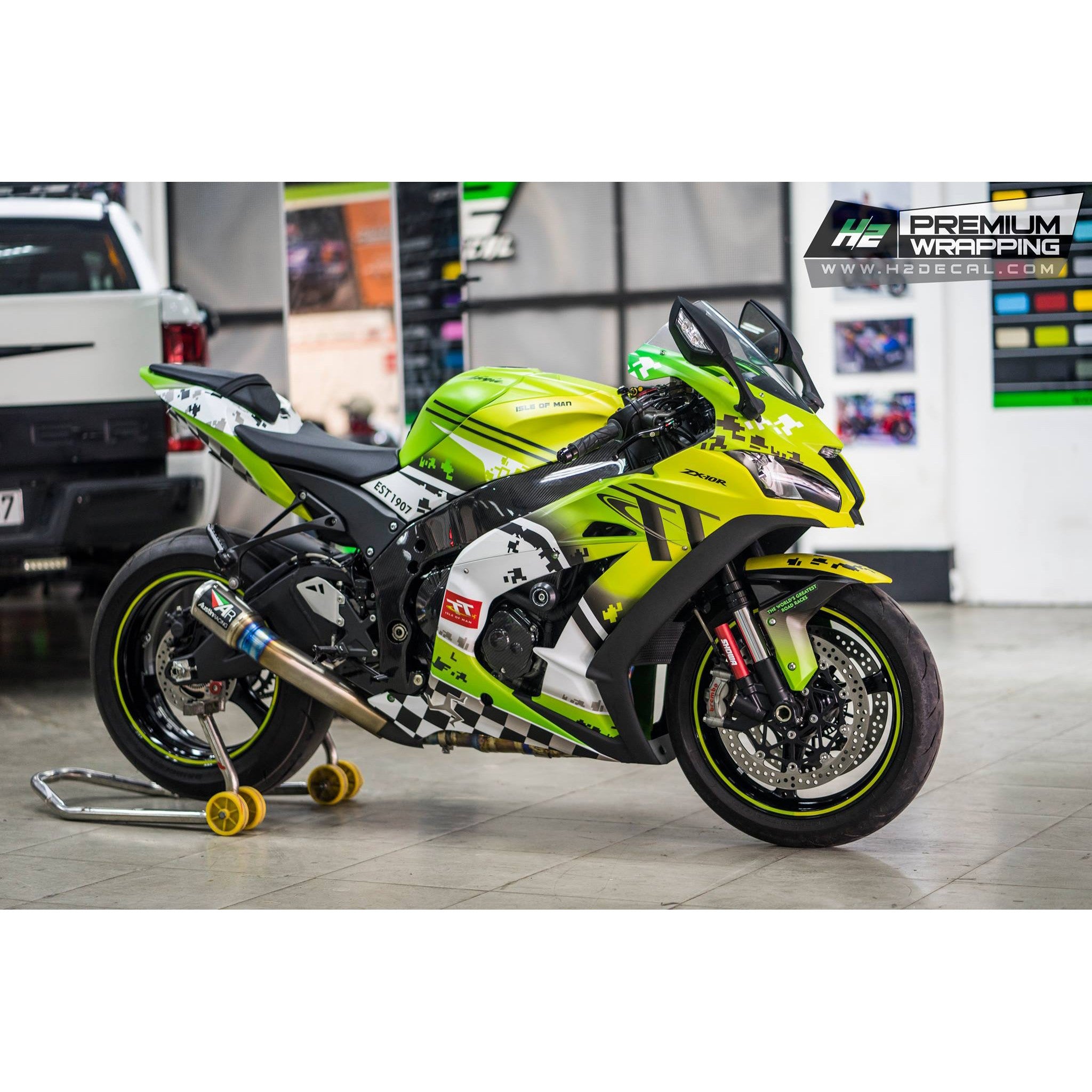 Kawasaki Ninja ZX-10R Stickers Kit - 017 – H2 Stickers - Worldwide