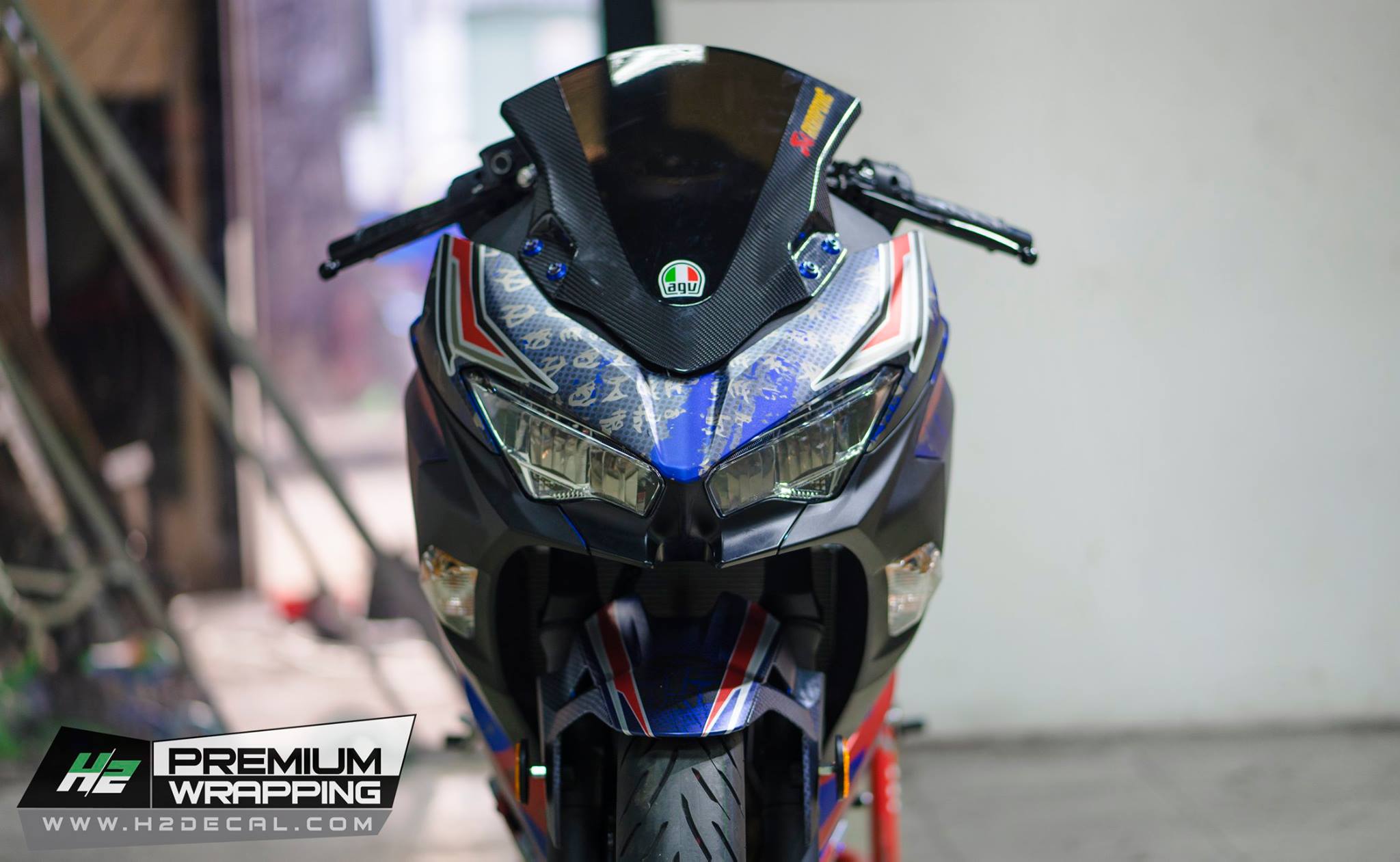 R♡ Kawasaki Ninja ZX-6R Stickers Kit - 007 – H2 Stickers