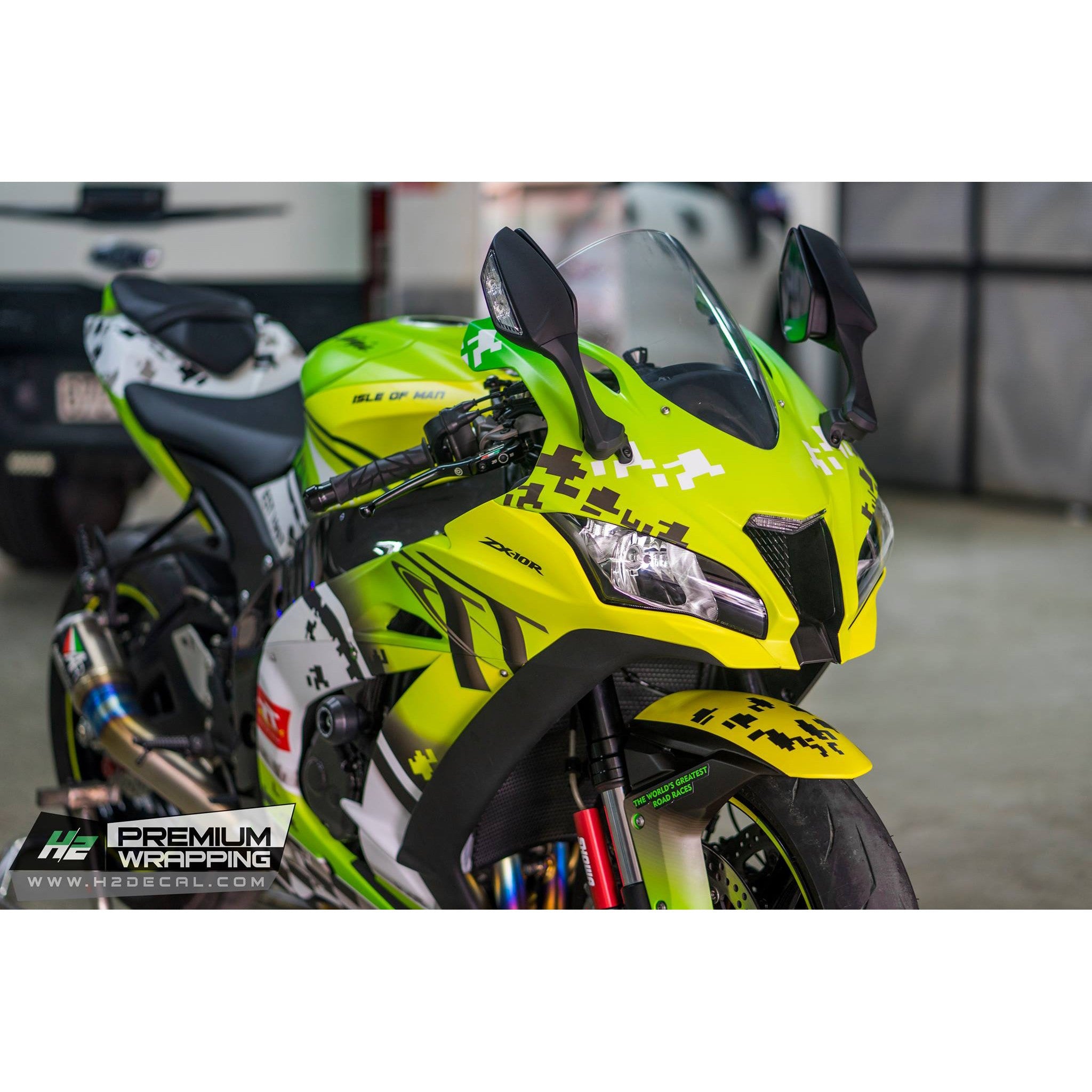 Kawasaki Ninja ZX-10R Stickers Kit - 017 – H2 Stickers - Worldwide