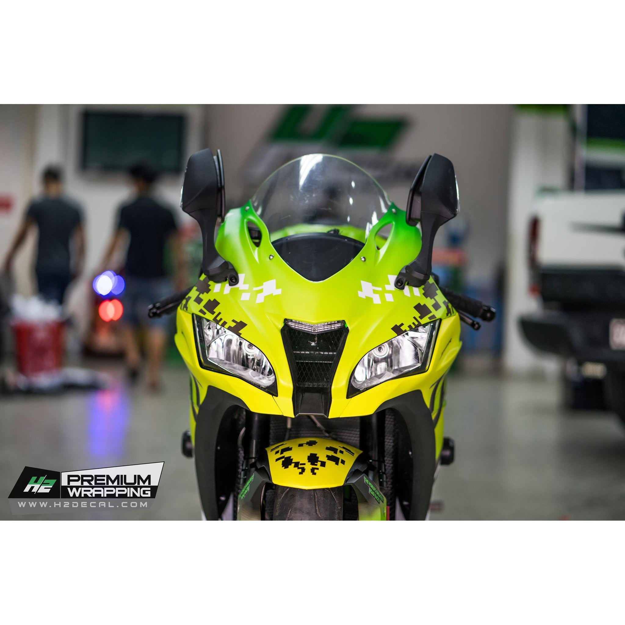 ステッカーx10 ステッカーx10 Kawasaki Ninja ZX-10R Stickers Kit - 017 – H2 Stickers