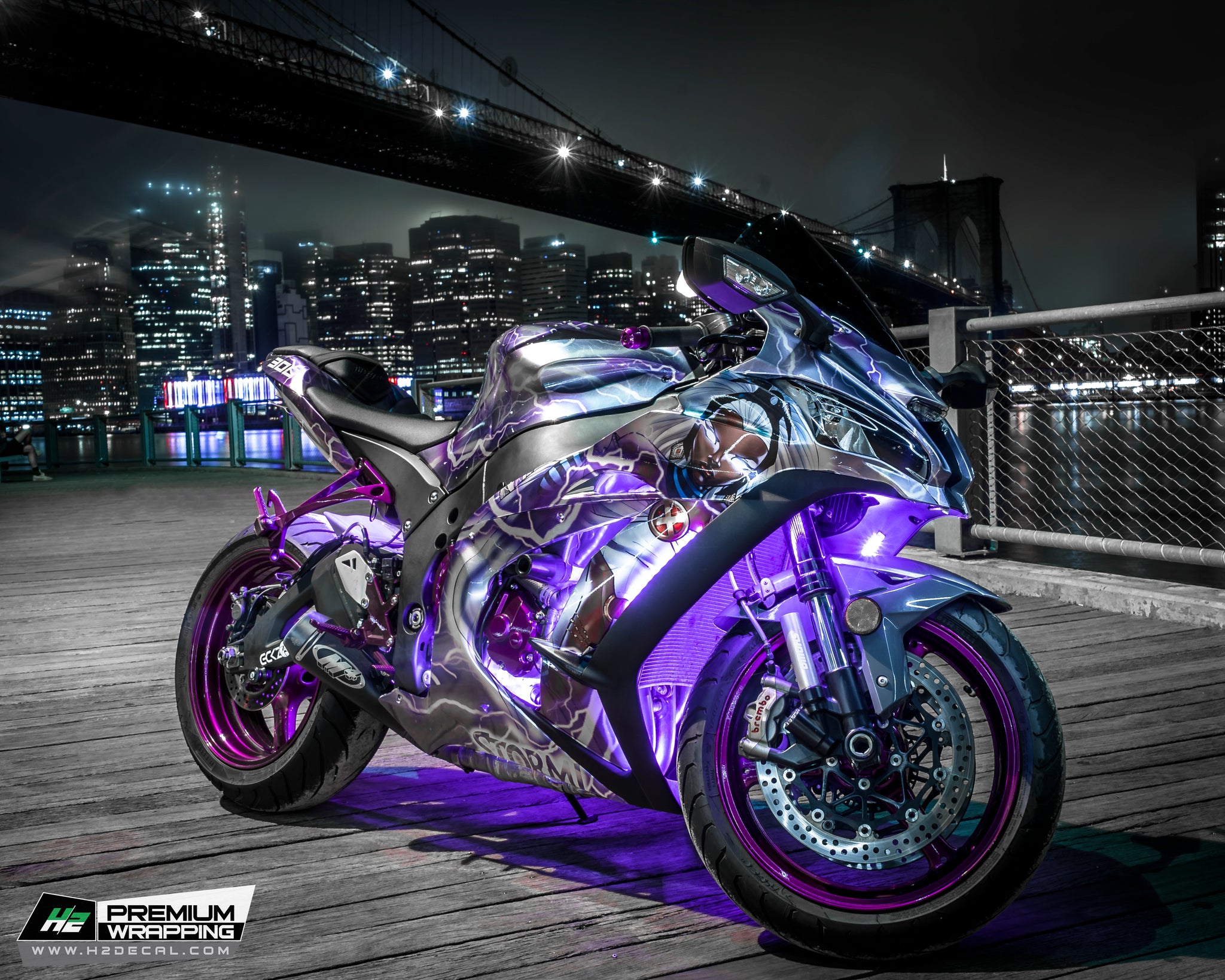 Kawasaki Ninja ZX-10R Stickers Kit - 018 – H2 Stickers