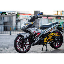 Load image into Gallery viewer, Yamaha Exciter 150 (Y15ZR) Stickers Kit - 127 - H2 Stickers - Worldwide
