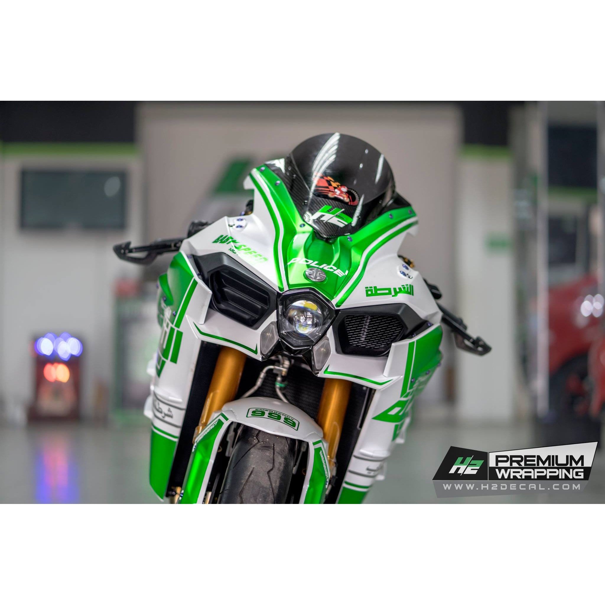 Kawasaki Ninja H2 Stickers Kit - 006 – H2 Stickers - Worldwide