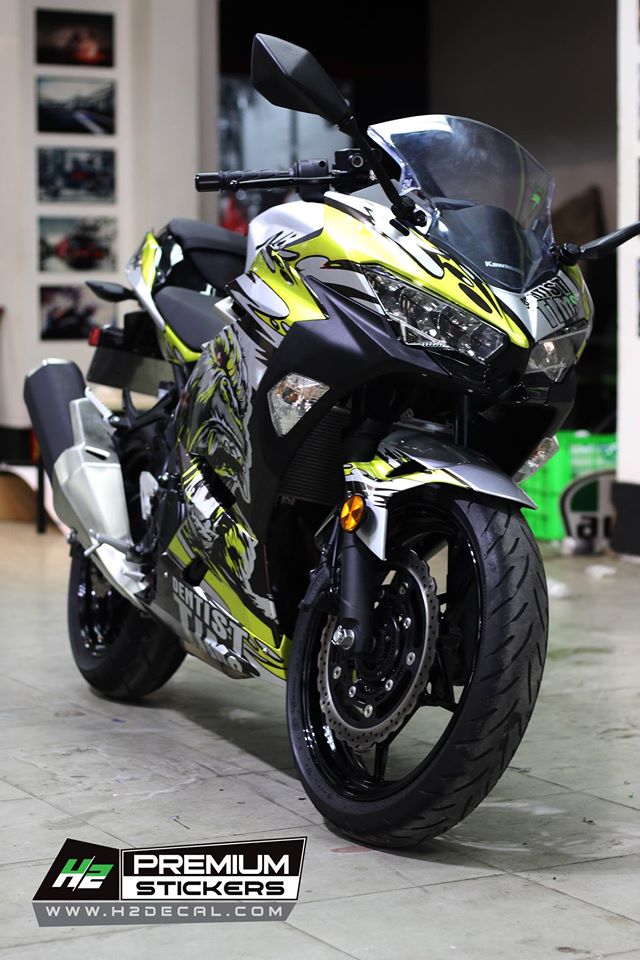 Kawasaki Ninja ZX-6R Stickers Kit - 005 – H2 Stickers