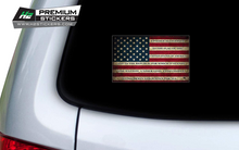 Load image into Gallery viewer, Car Mini Decals - American Flag Vinyl Graphics Mini Decals for Car - 002
