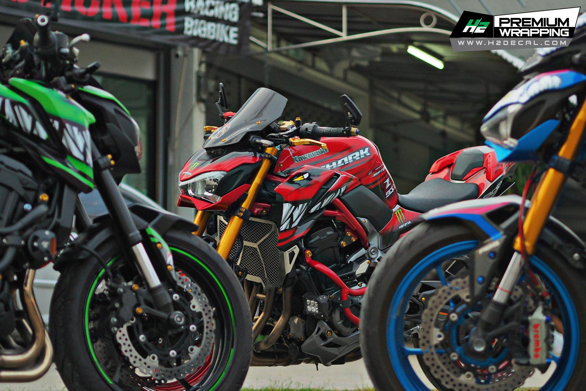 Z900 Rim Sticker Kawasaki Z900 Stickers Kit - 008 – H2 Stickers - Worldwide