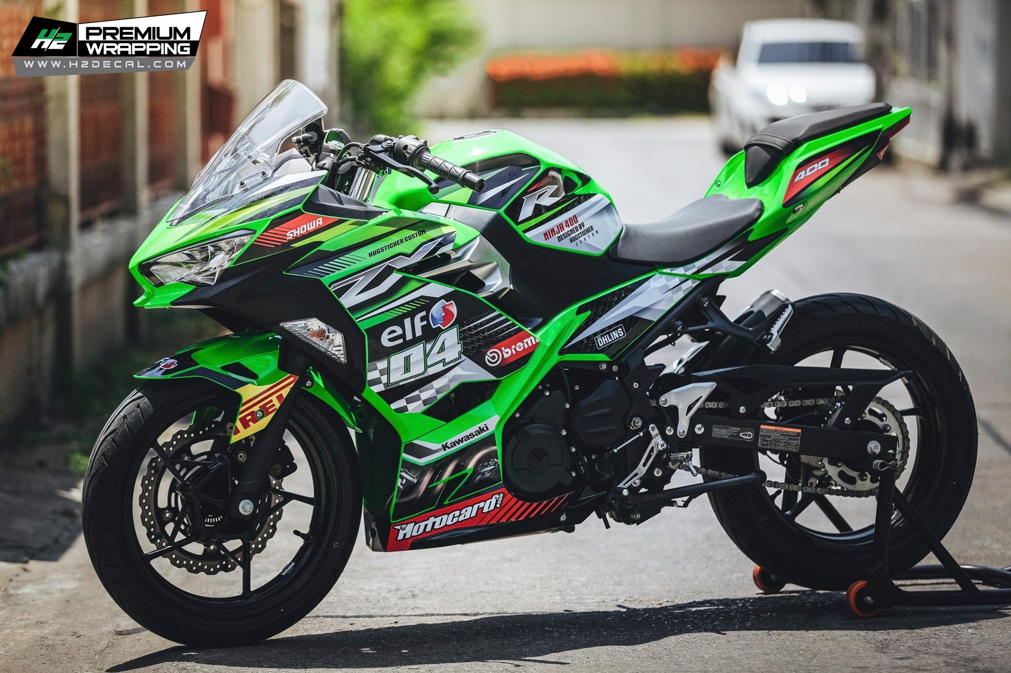 Kawasaki Ninja ZX-6R Stickers Kit – H2 Stickers - Worldwide