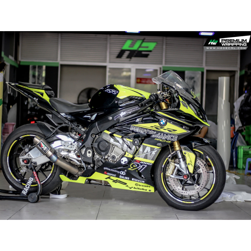BMW S1000RR Stickers Kit - 004 – H2 Stickers - Worldwide