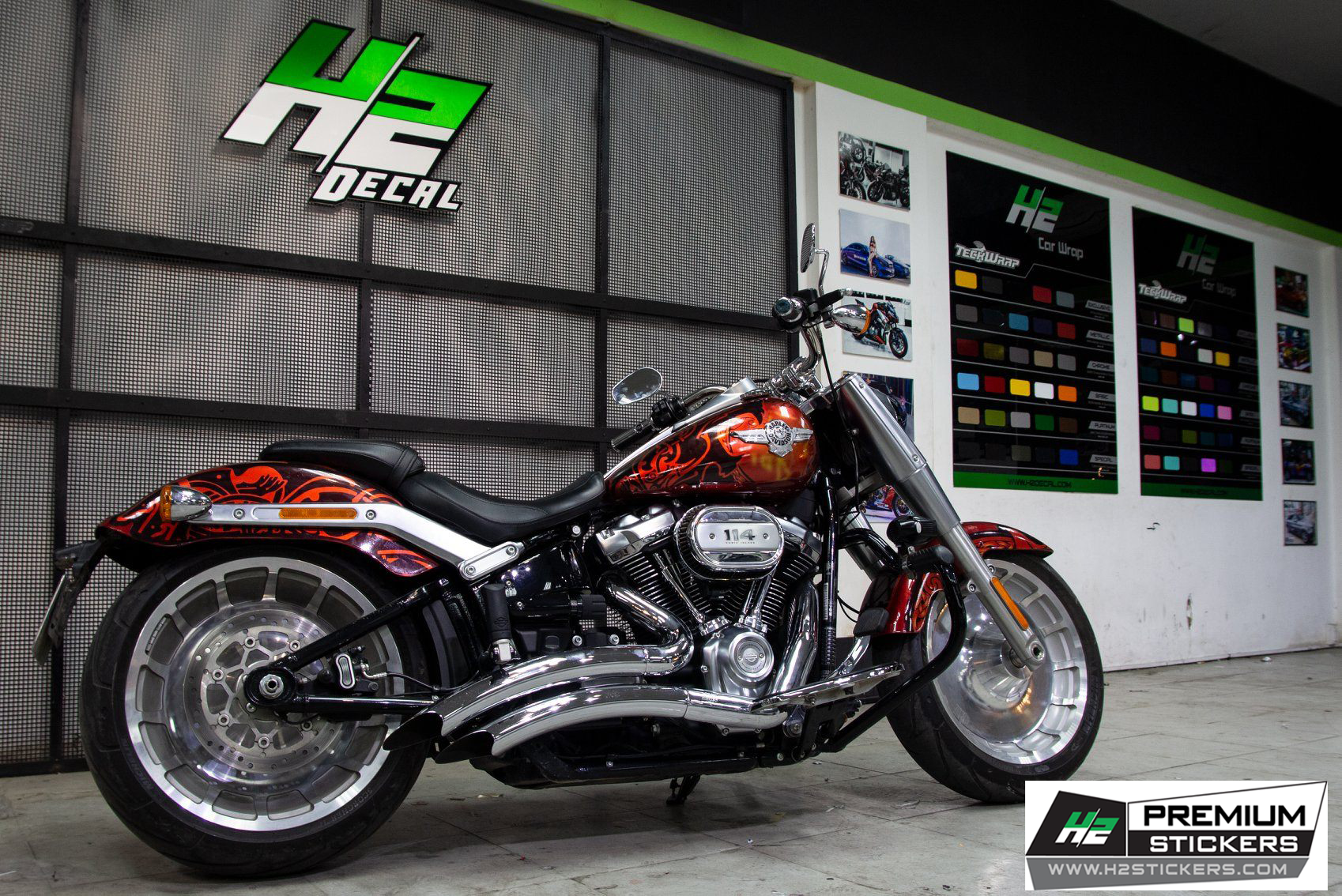 Harley Davidson Stickers Kit - 001 – H2 Stickers - Worldwide, image size:1698x1134