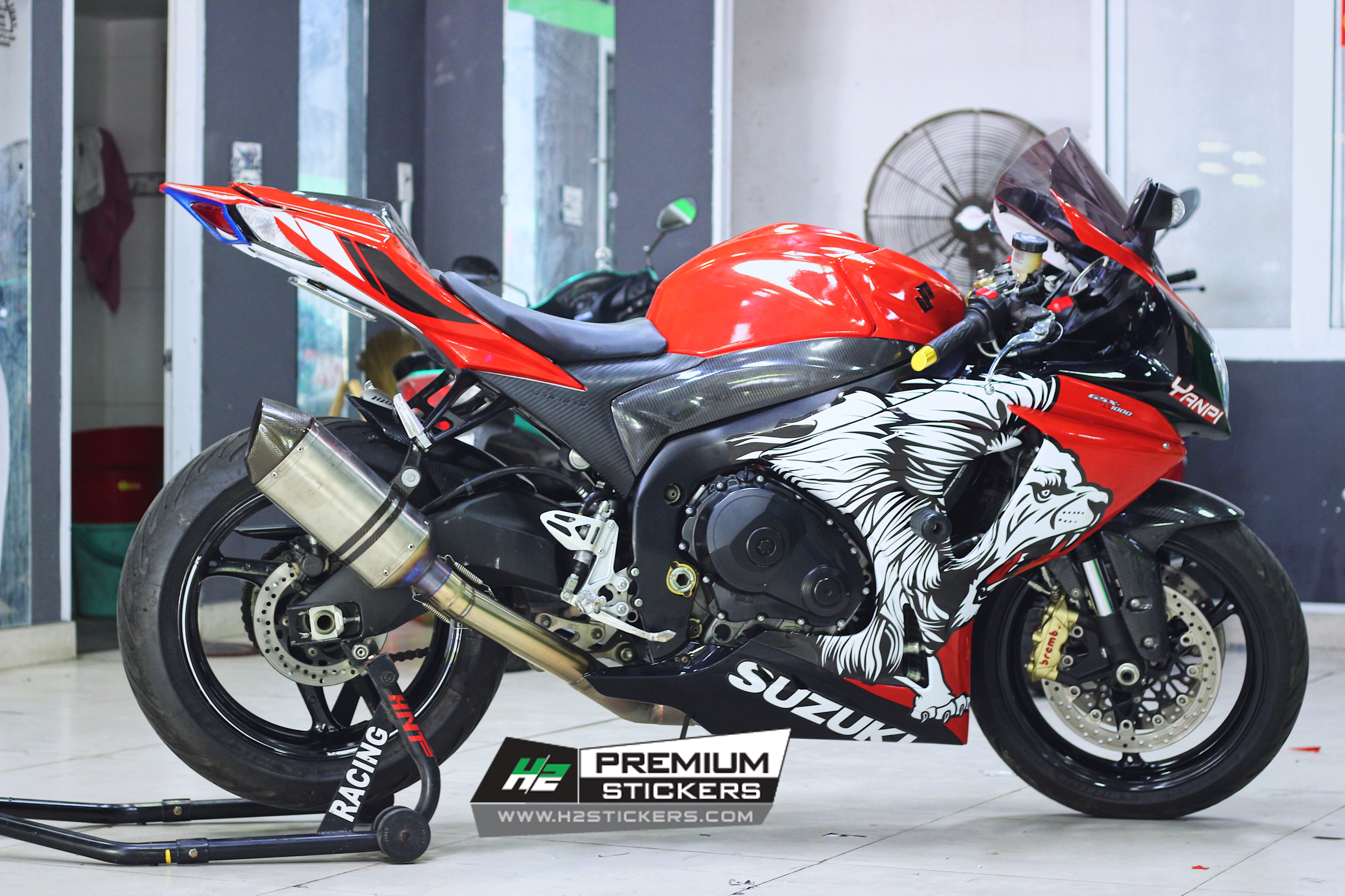 Sticker Gx360 Suzuki GSX Stickers Kit - 002 – H2 Stickers - Worldwide