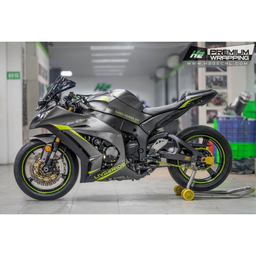 Kawasaki Ninja ZX-10R Stickers Kit - 023 – H2 Stickers - Worldwide