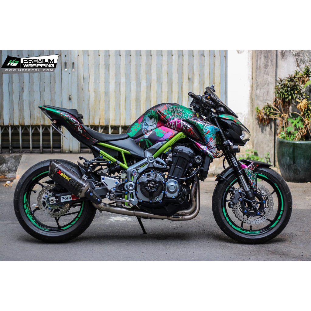 Z900 Rim Sticker Kawasaki Z900 Stickers Kit - 007 – H2 Stickers - Worldwide