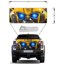 Load image into Gallery viewer, Robot tailgate decal for Truck | Vinyl Graphic Sticker for Fords, BMW, Chevy
