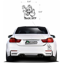 Load image into Gallery viewer, Duck off stickers for car | Animal stickers decal for Fords, BMW, Chevy
