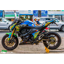 Load image into Gallery viewer, Kawasaki Z800 Stickers Kit - 002 - H2 Stickers - Worldwide

