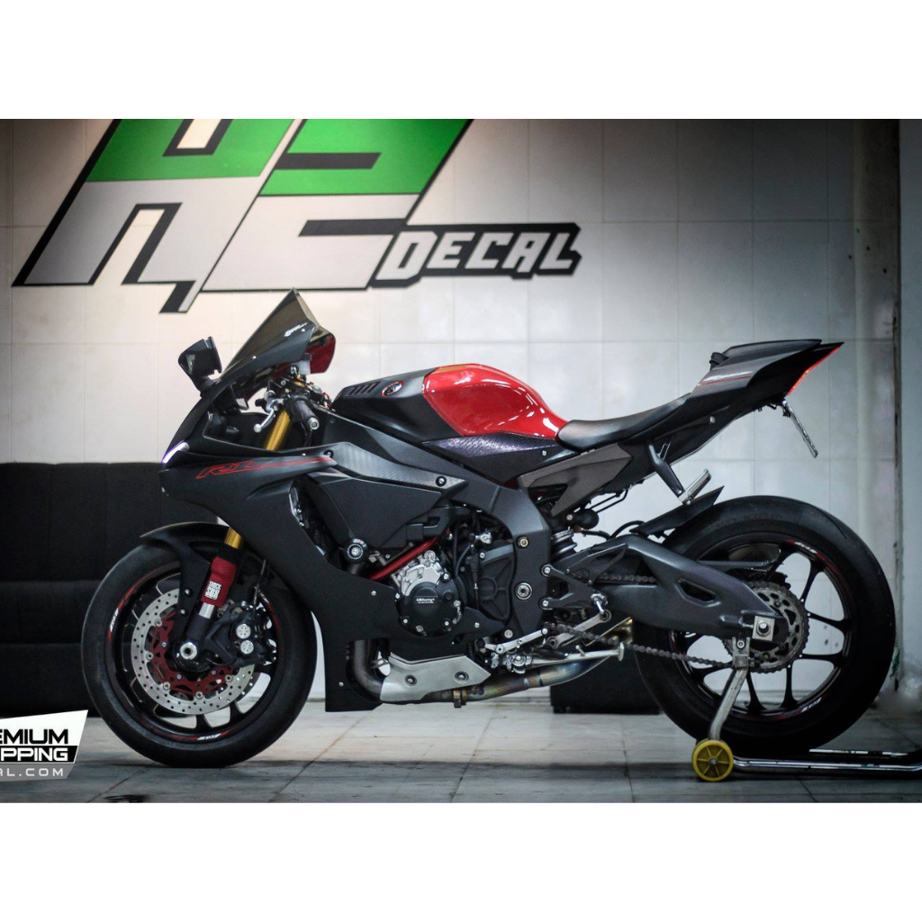 Stickered R1 Rims YAMAHA YZF-R1 Stickers Kit - 012 – H2 Stickers - Worldwide